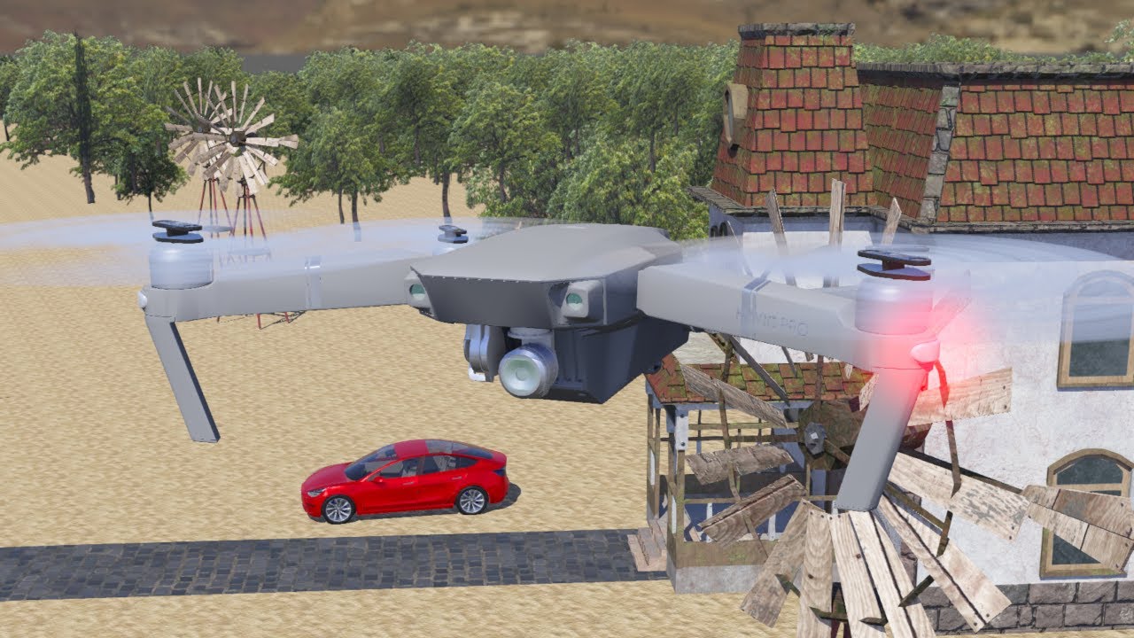 Simulation of a drone